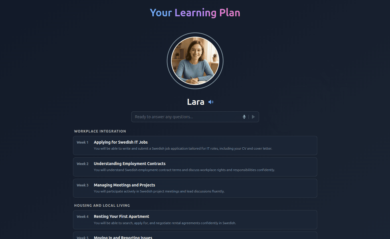 Personalized study path